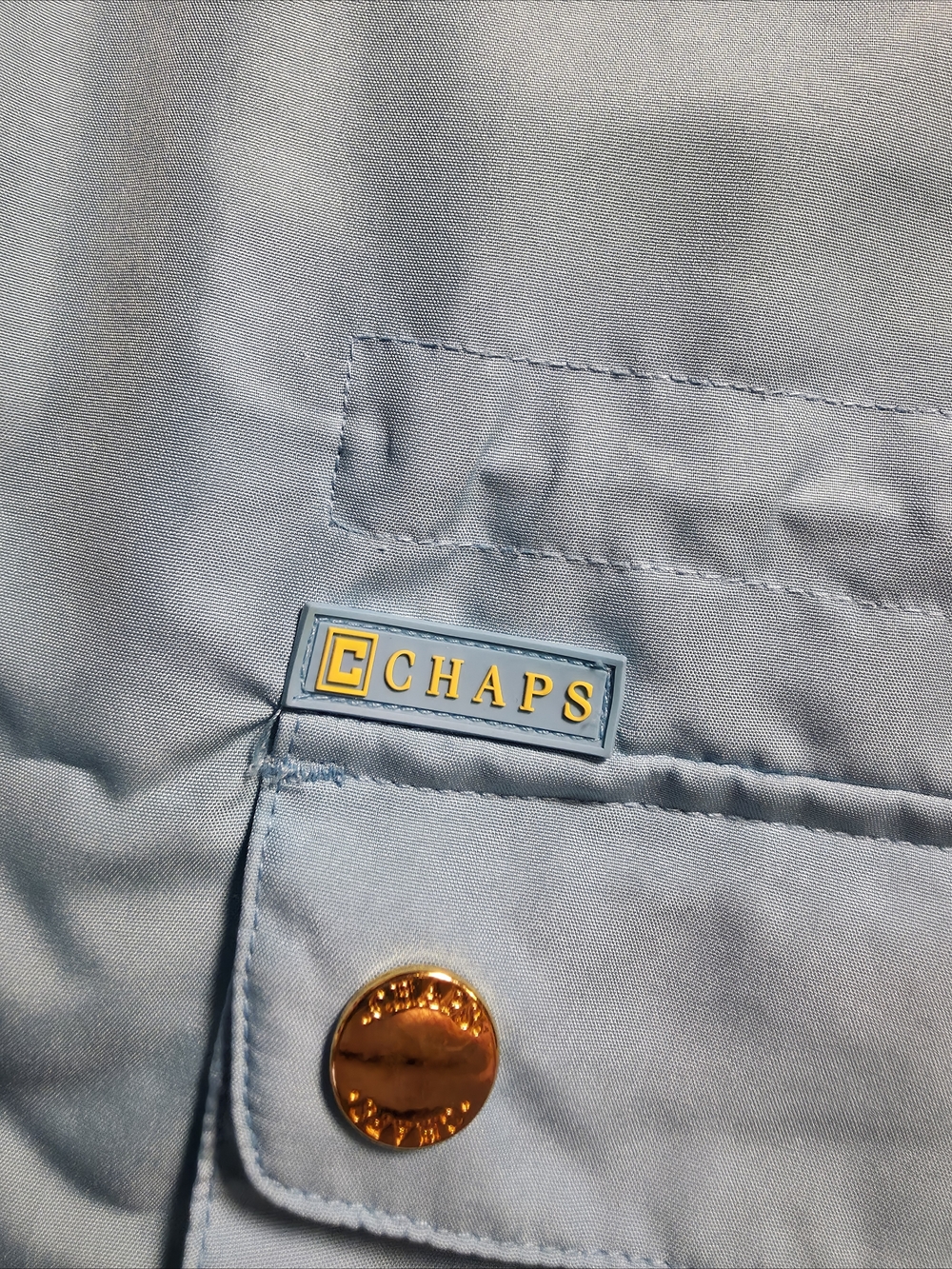 Chaps Utility Vest Light Weight Reversible #JAC28 - Picture 7 of 13